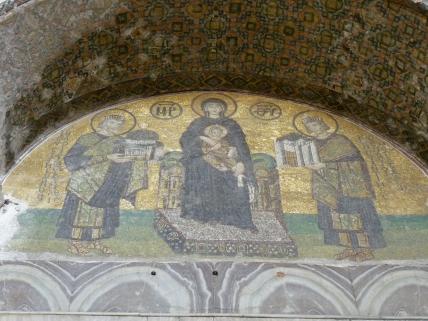 Christus, Maria, Heillige Konstantin & Justinian